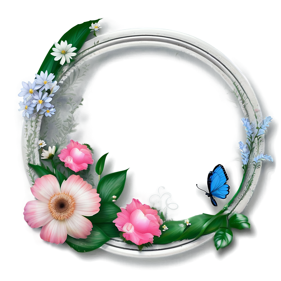 Spring Cute Frame Png Imf15 PNG image