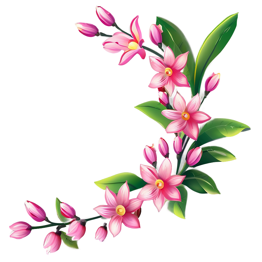 Spring Flower Clipart Png 05252024 PNG image