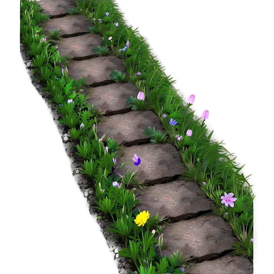 Spring Flower Path Png 06202024 PNG image