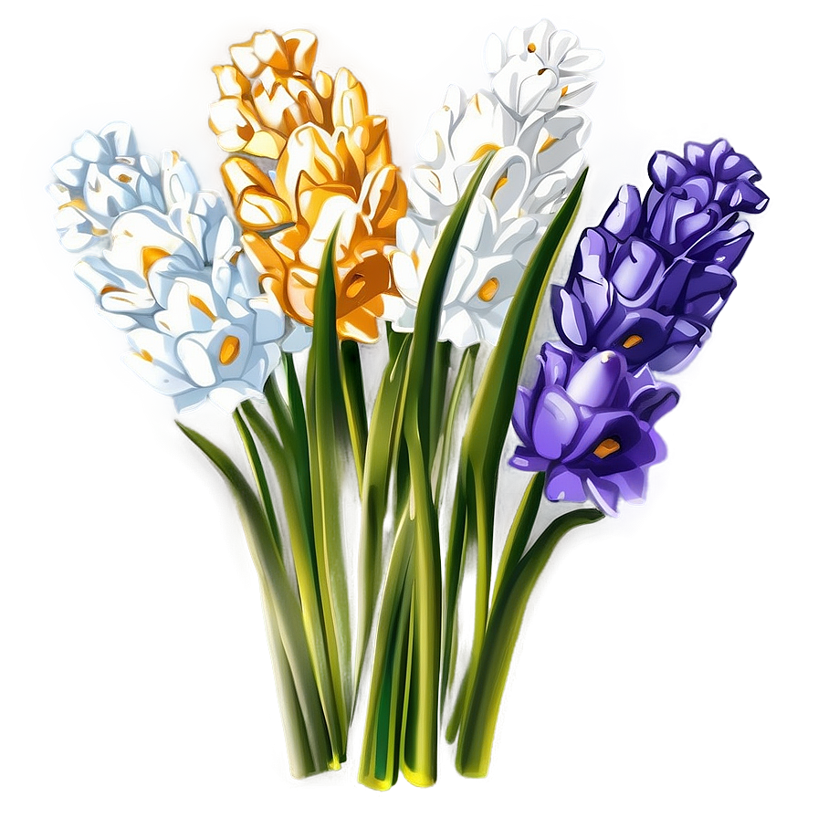 Spring Flowers Bouquet Png Dqk PNG image