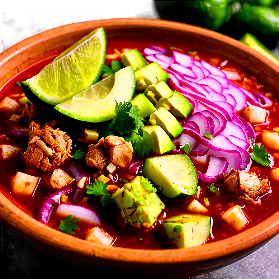 Spring Fresh Pozole Bowl Png 06132024 PNG image