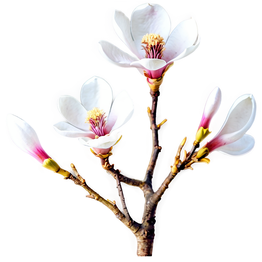 Spring Magnolia Bloom Png 06272024 PNG image