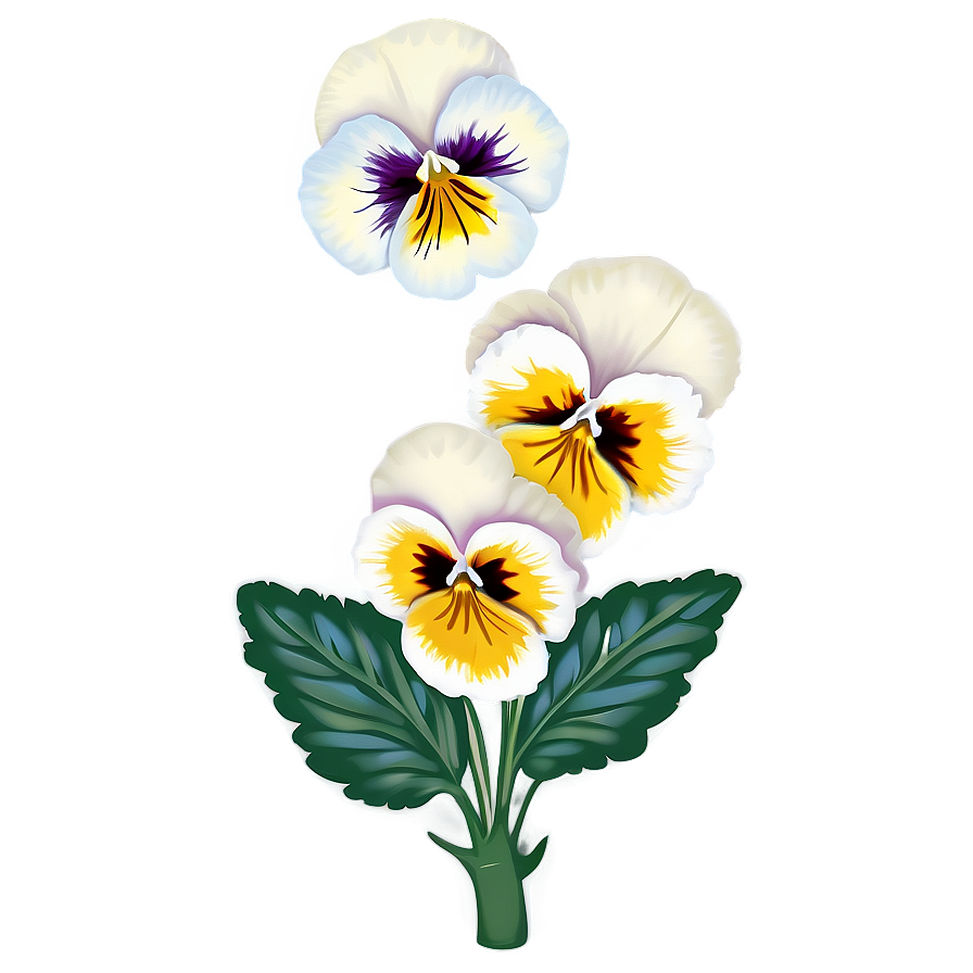 Spring Pansy Flower Png Asl85 PNG image