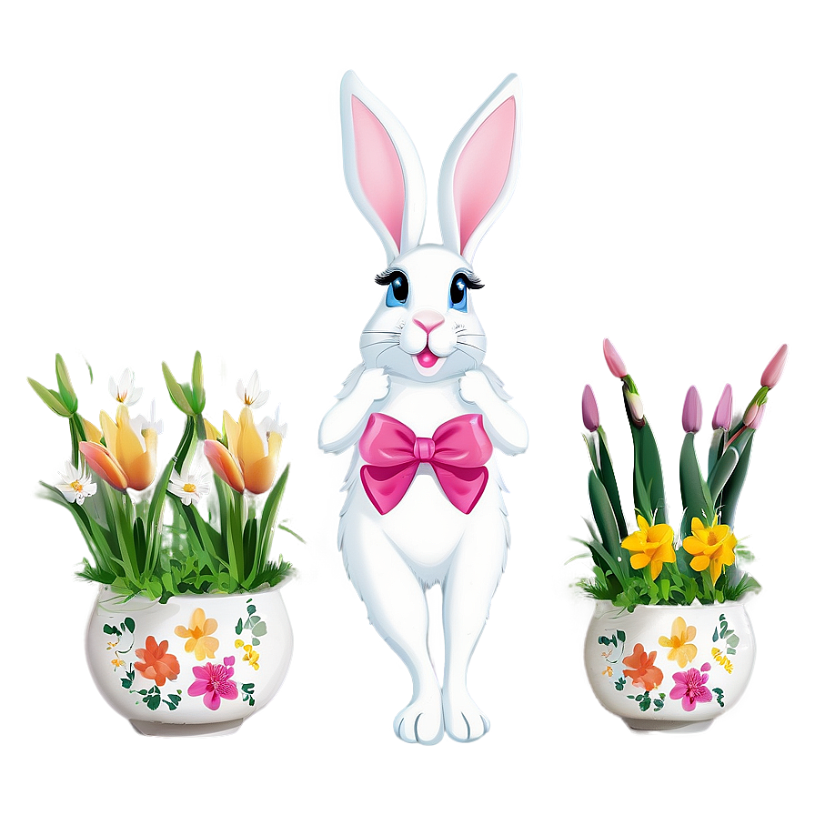 Spring Rabbit Png Icl PNG image