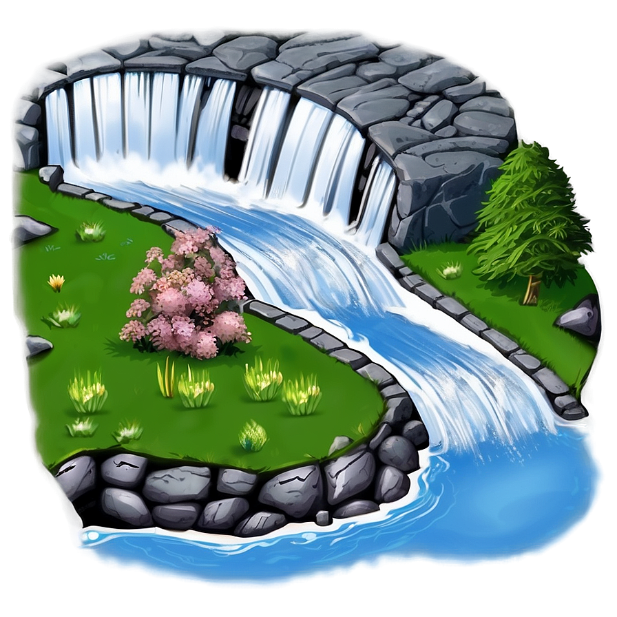 Spring Thaw And Dam Flow Png 99 PNG image