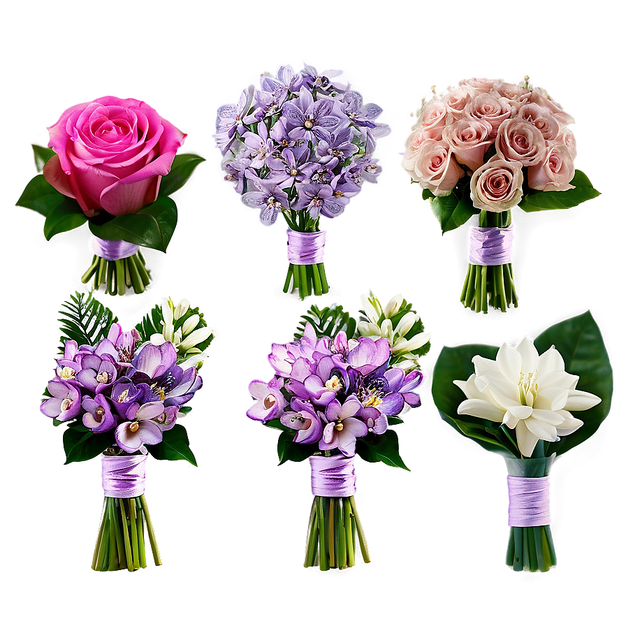 Spring Wedding Bouquet Inspirations Png 74 PNG image