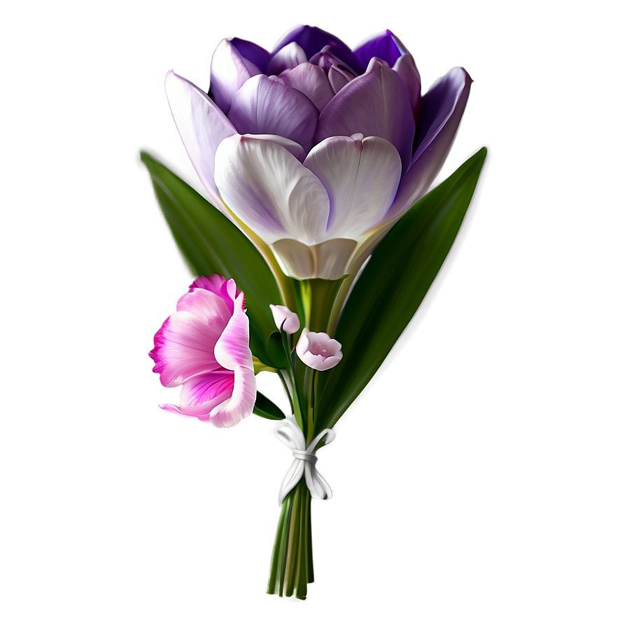 Spring Wedding Bouquet Png Olu72 PNG image