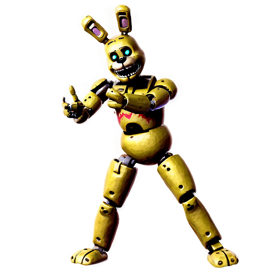 Springtrap Action Pose Png 45 PNG image