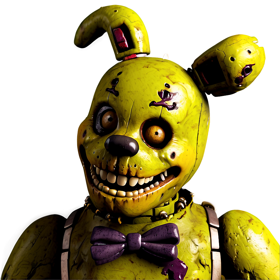 Springtrap Creepy Smile Png Byw78 PNG image
