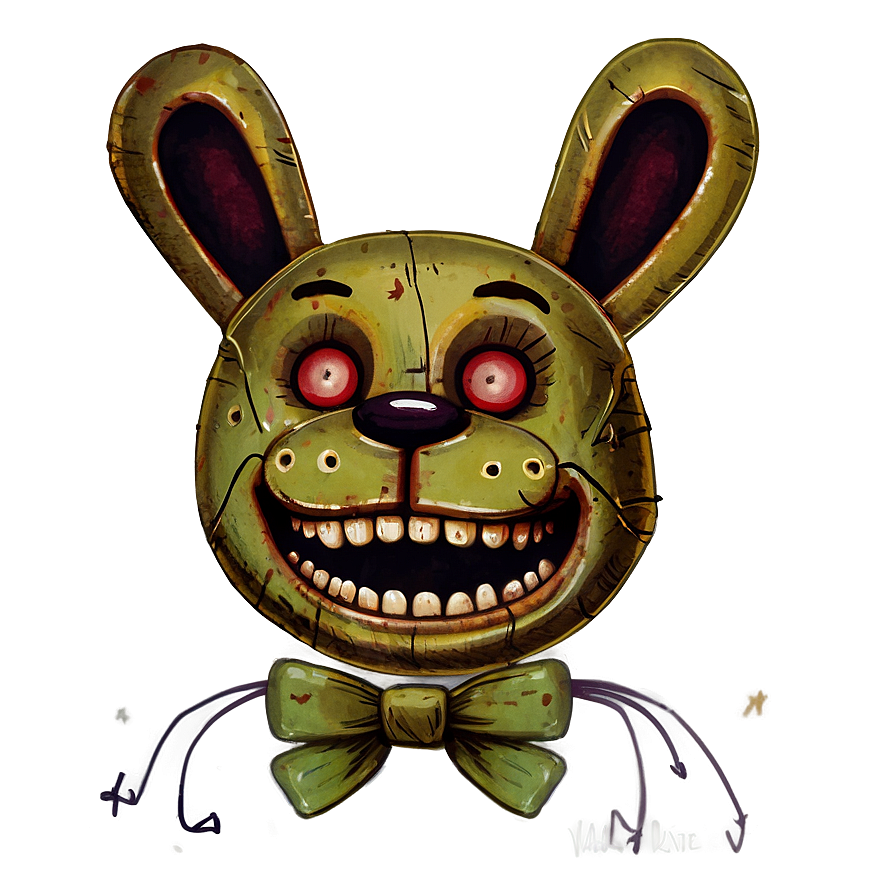 Springtrap Fan Art Png Vxb78 PNG image