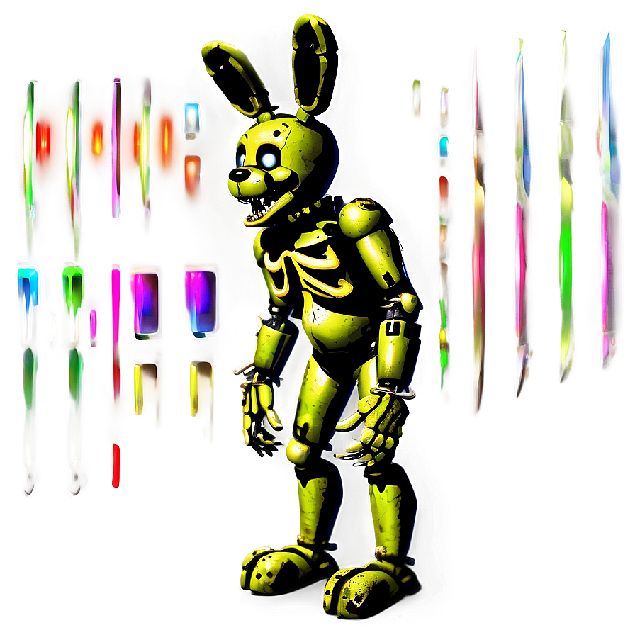 Springtrap Side Profile Png 05252024 PNG image