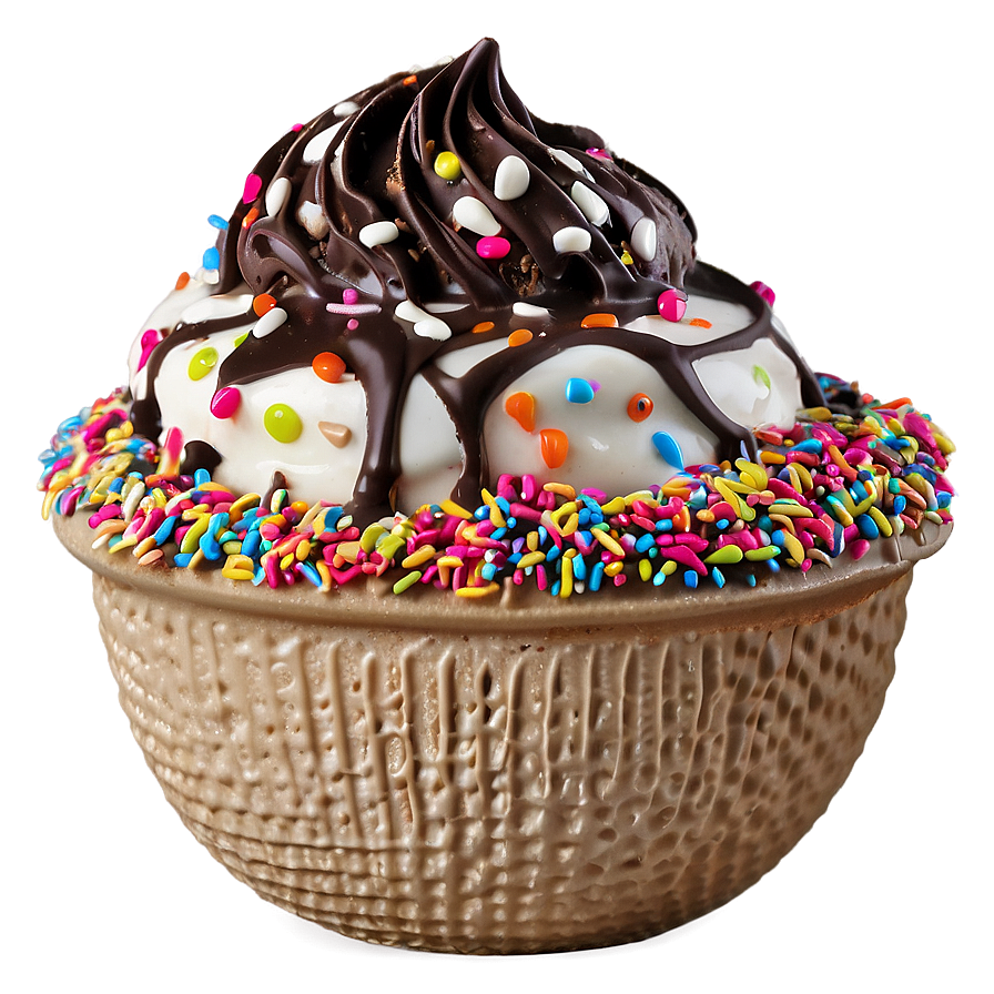 Sprinkles Ice Cream Cup Png 06262024 PNG image