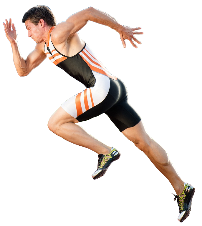 Sprinter In Action.png PNG image