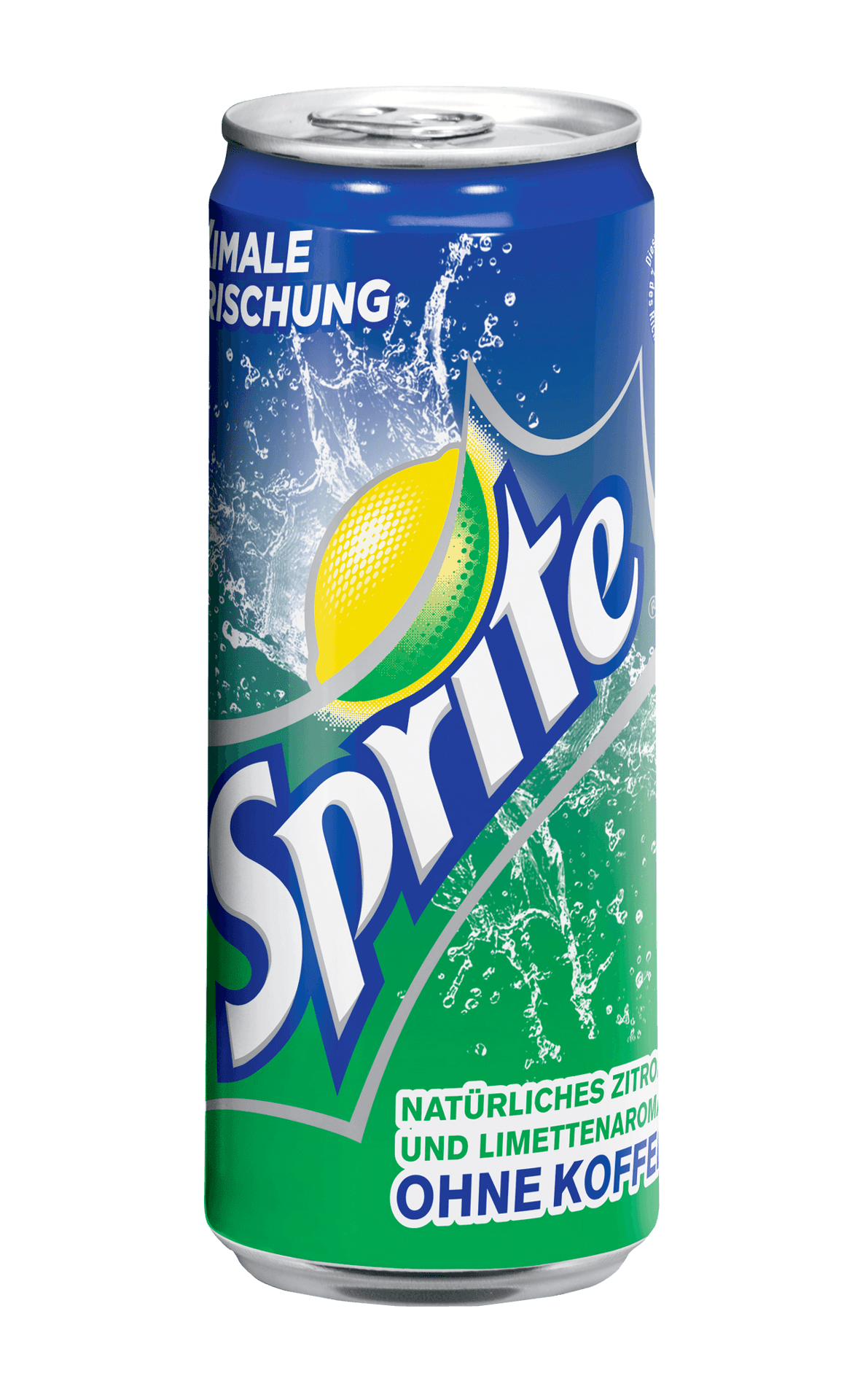 Sprite Lemon Lime Soda Can PNG image