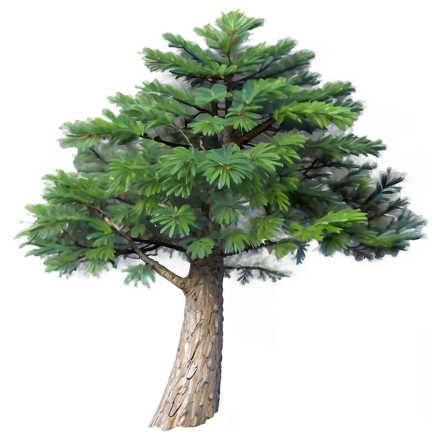 Spruce Tree On Hilltop View Png Mjs PNG image