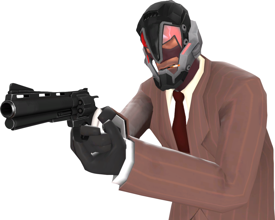 Spy_with_ Revolver_ T F2 PNG image