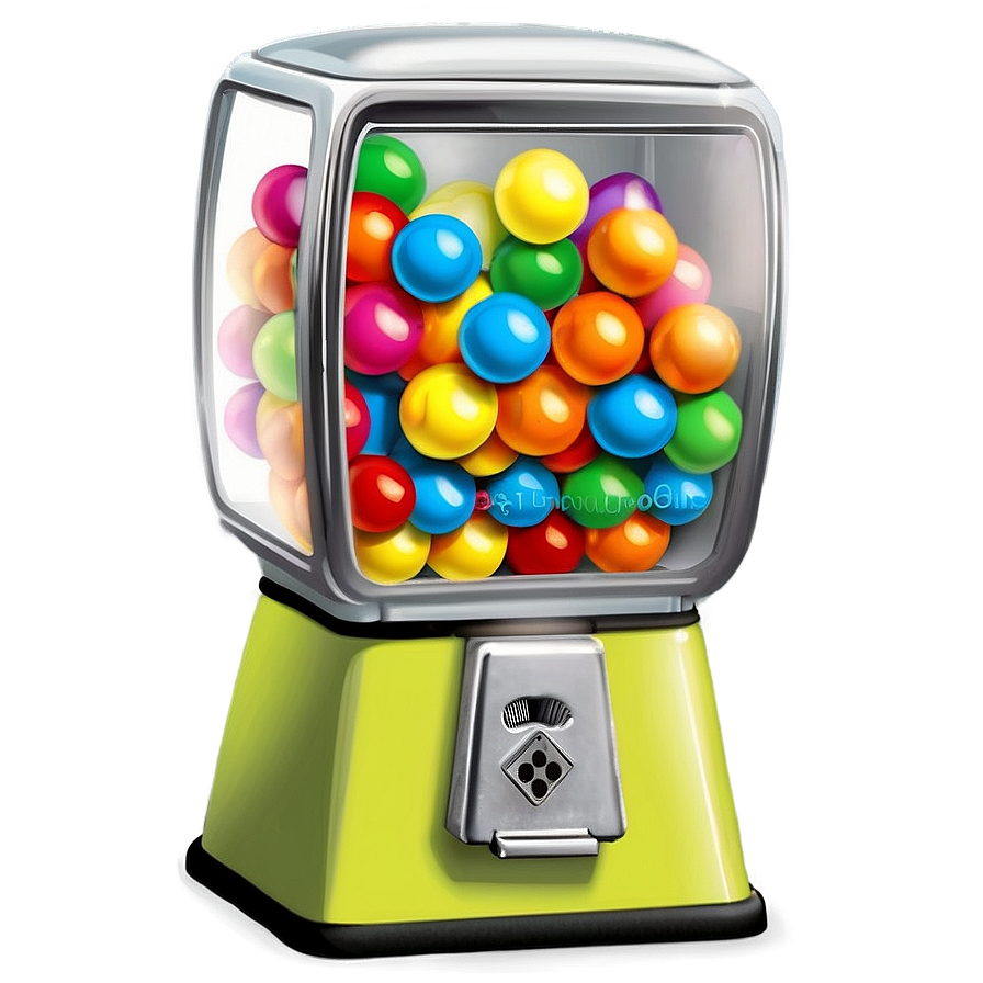 Square Gumball Machine Png 55 PNG image