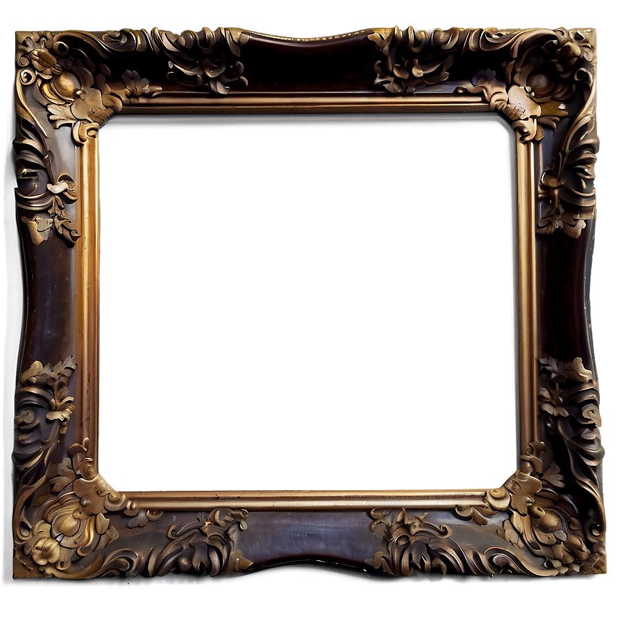 Square Ornate Frame Png 06272024 PNG image