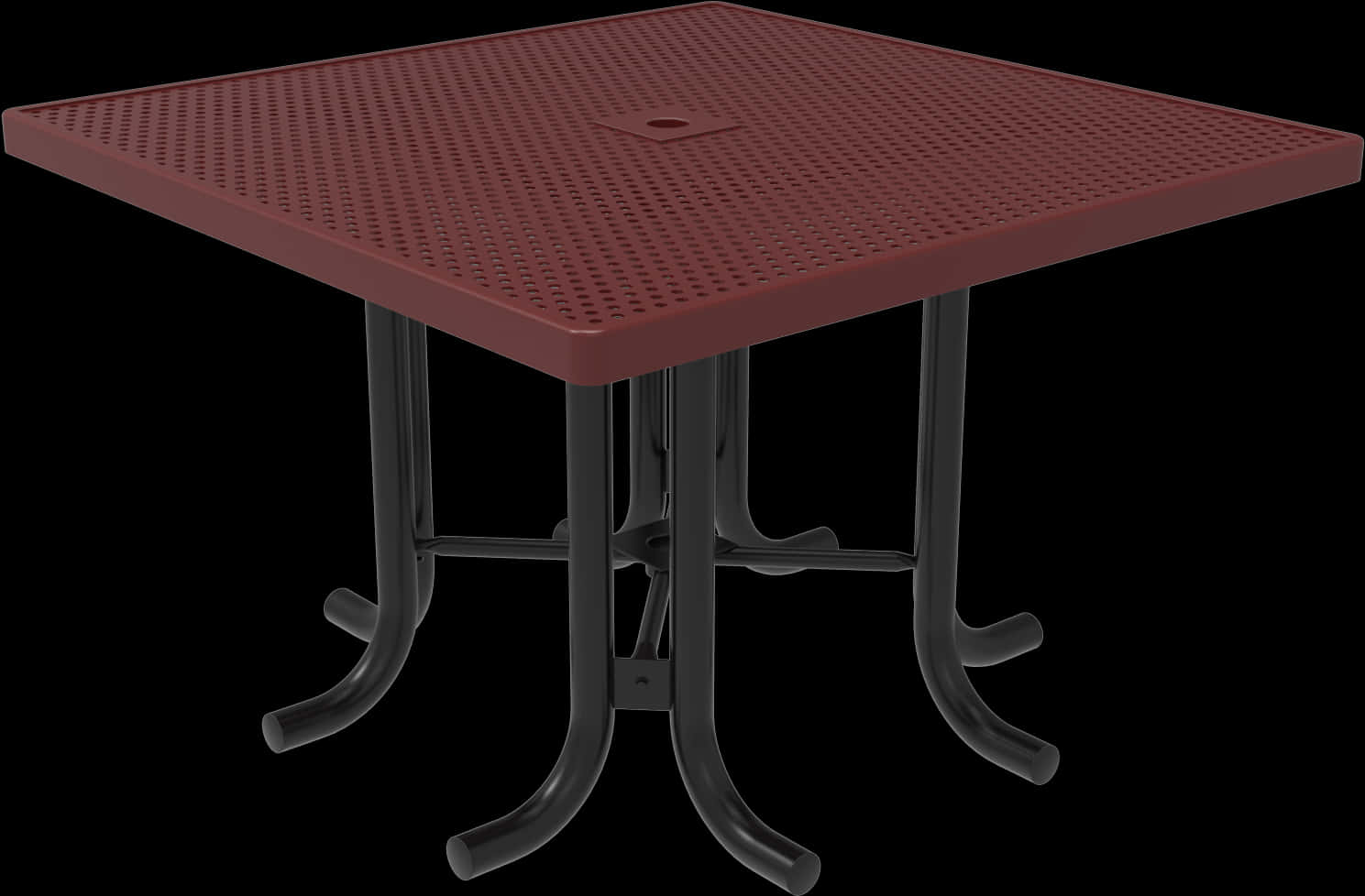 Square Patio Table Outdoor Furniture PNG image