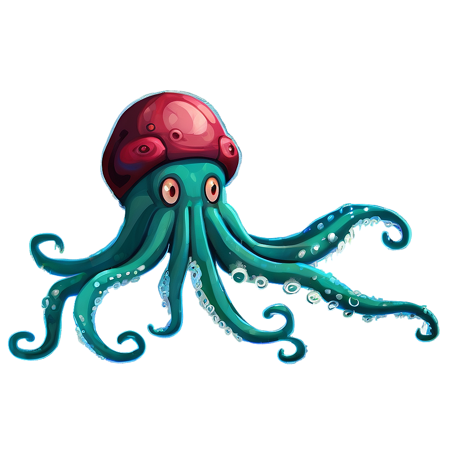 Squid Pixel Art Png 31 PNG image