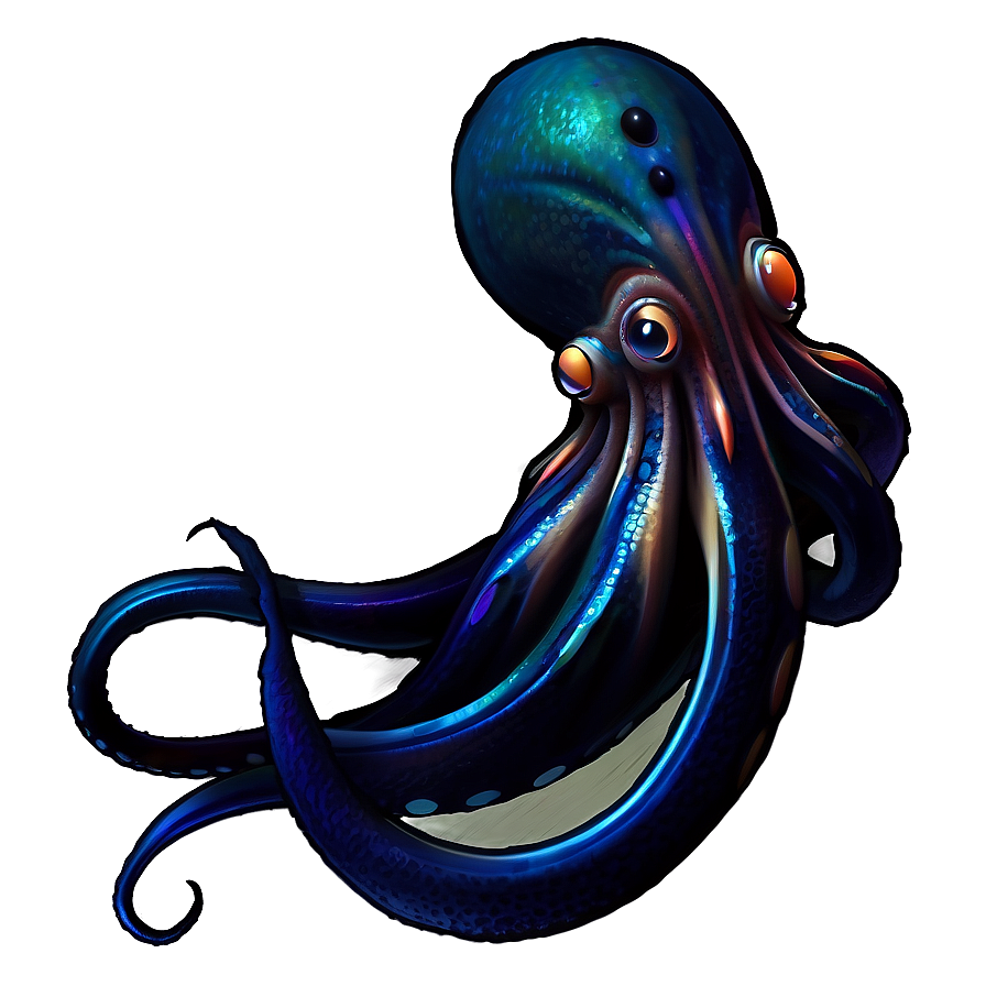 Squid Tattoo Design Png 92 PNG image