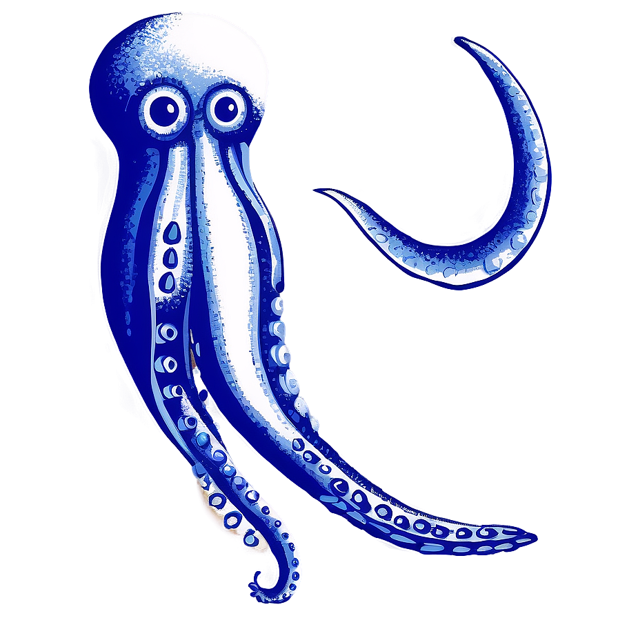 Squid Vector Art Png 9 PNG image