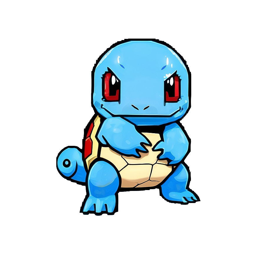 Squirtle 8-bit Art Png 05212024 PNG image