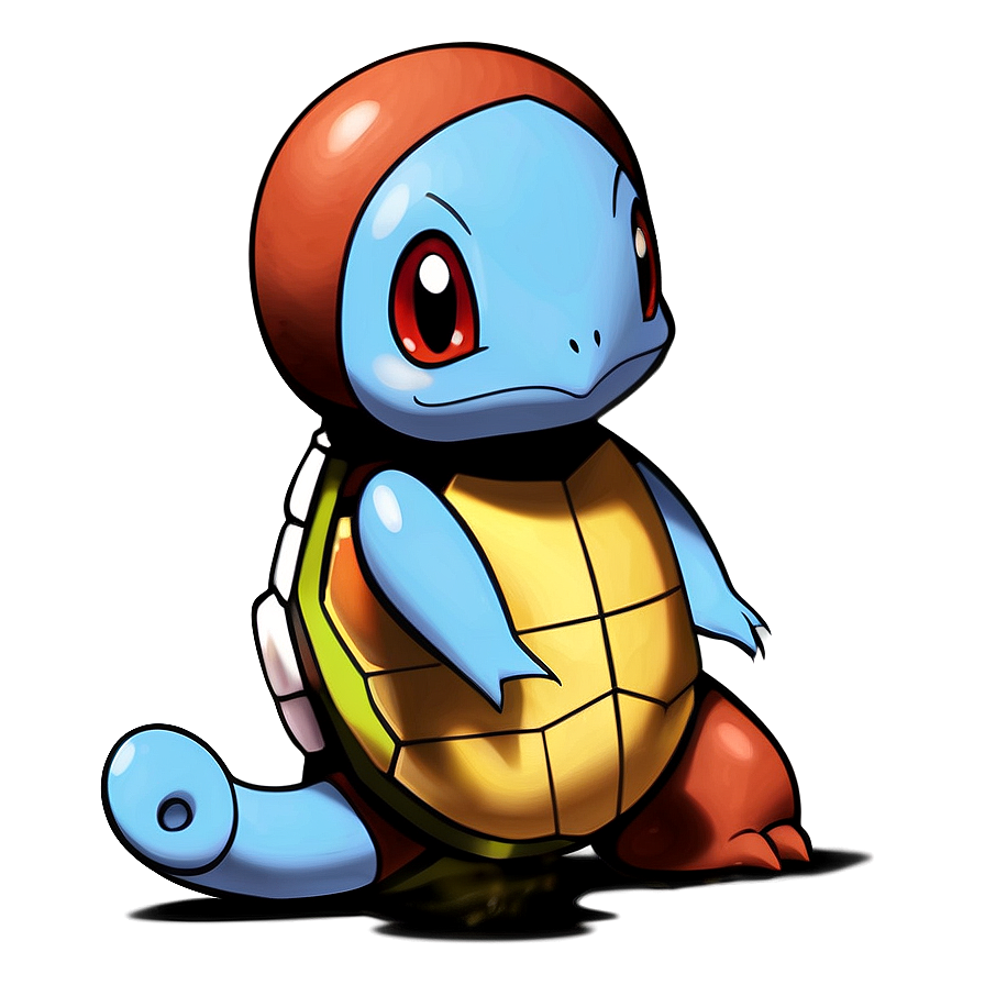 Squirtle Cartoon Character Png Box PNG image