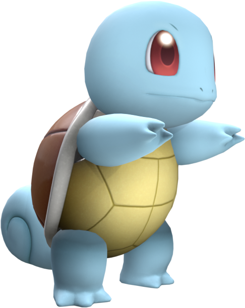 Squirtle Pokemon Character PNG image