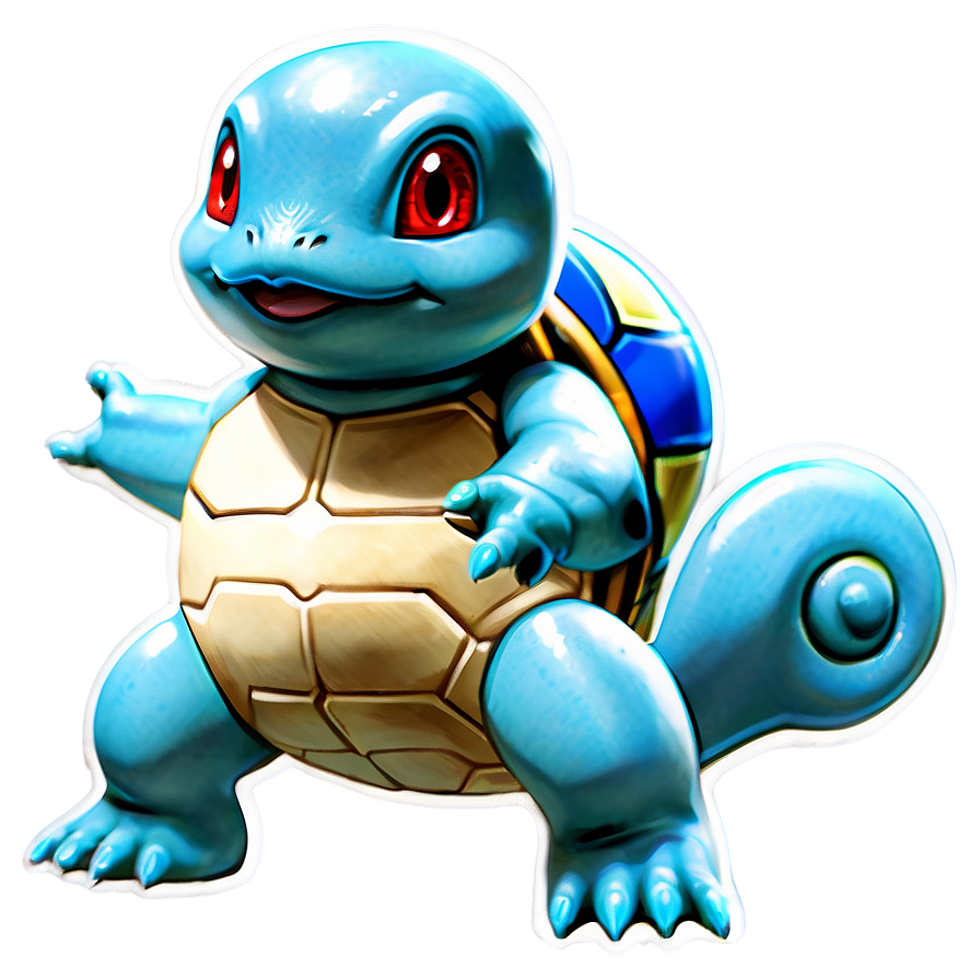 Squirtle With Water Gun Png 65 PNG image