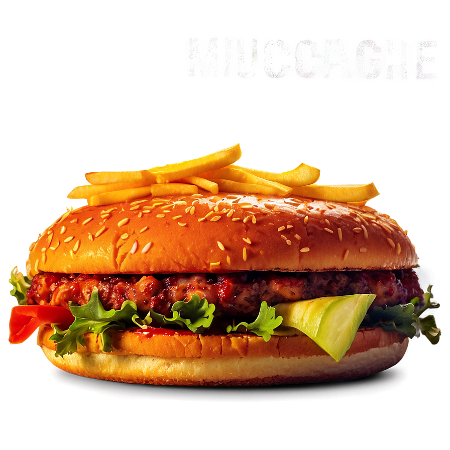 Sriracha Burger Png Sdi8 PNG image