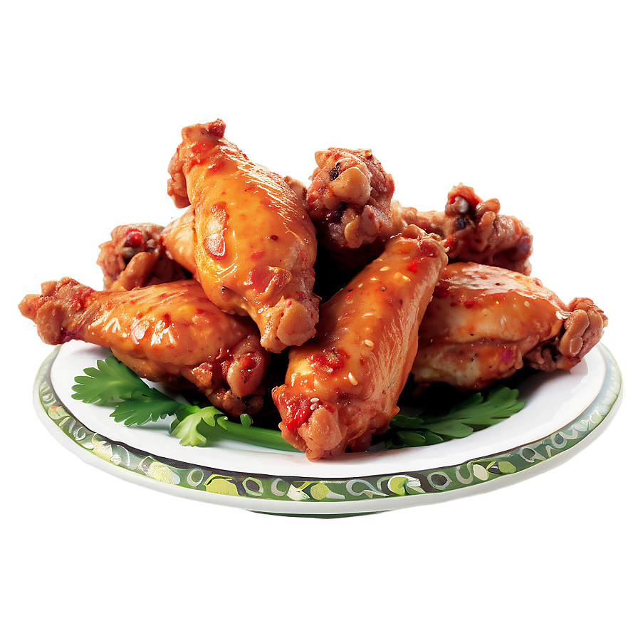 Sriracha Chicken Wings Png 05242024 PNG image