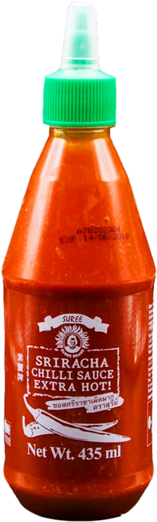 Sriracha Chilli Sauce Extra Hot PNG image