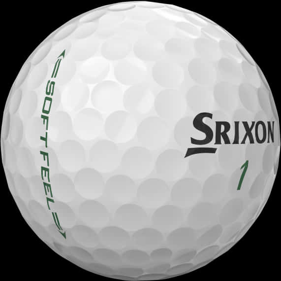 Srixon Soft Feel Golf Ball PNG image