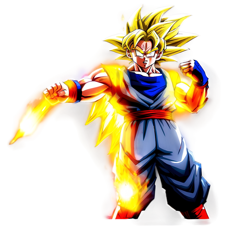 Ssj3 Goku Fiery Aura Png 06252024 PNG image