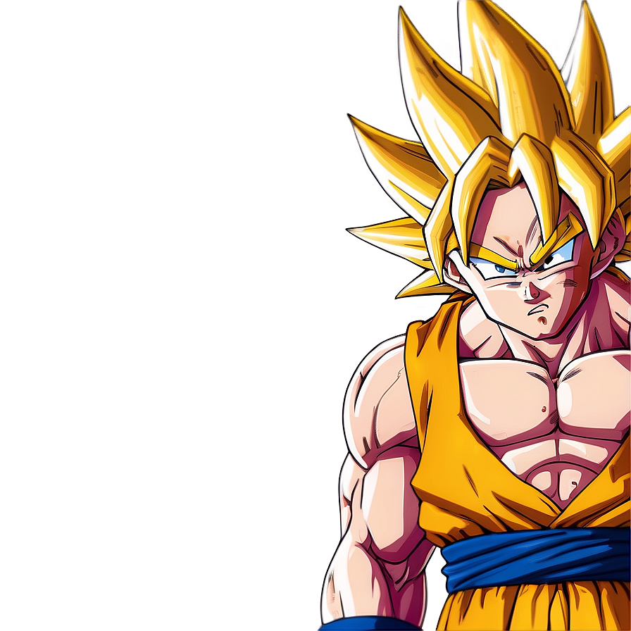 Ssj3 Goku's Intense Expression Png 66 PNG image