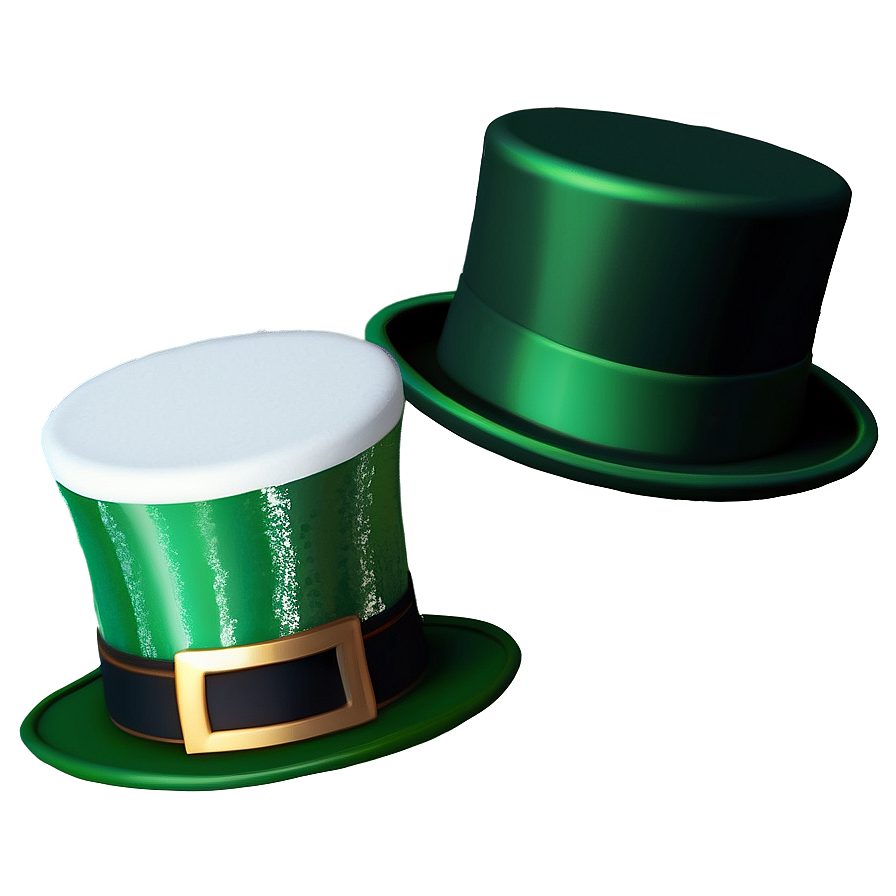 St. Patrick's Day Top Hat Png 05042024 PNG image