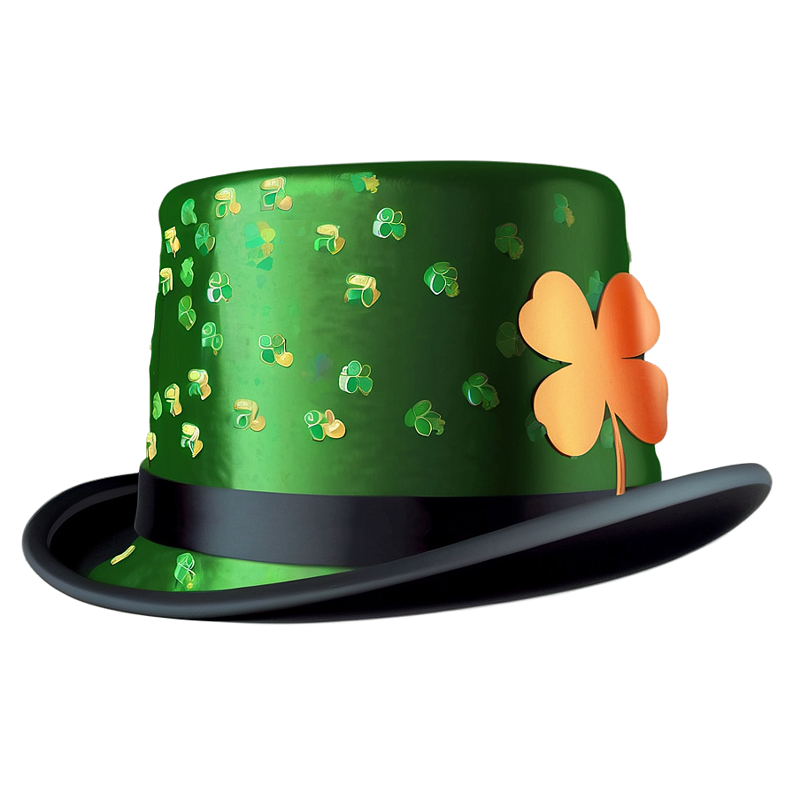 St. Patrick's Day Top Hat Png Cja PNG image