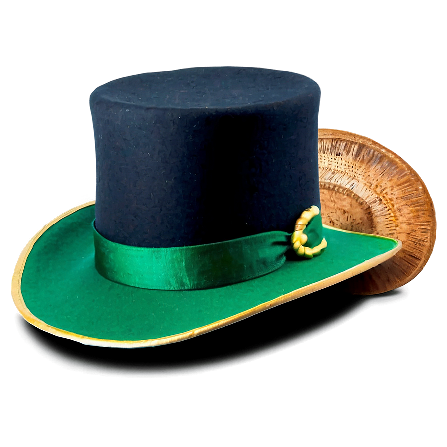 St. Patrick's Day Top Hat Png Feo PNG image