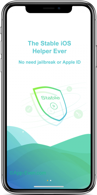 Stablei O S Helper App Promotion PNG image