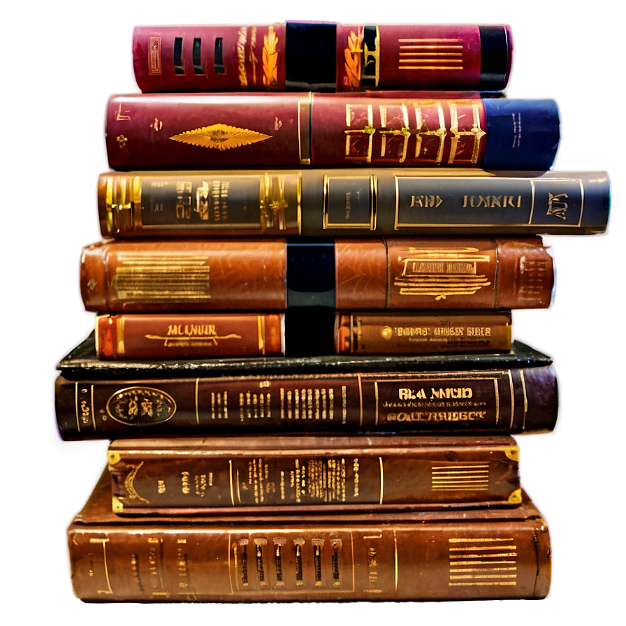 Stack Of Biographies Png 83 PNG image