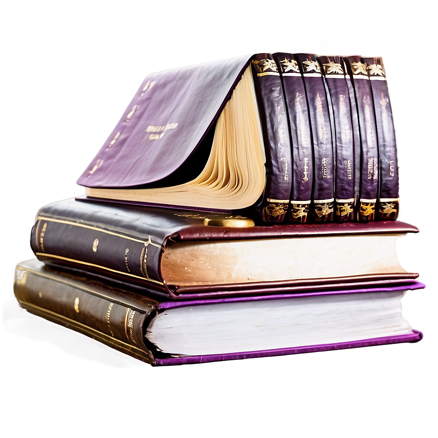 Stack Of Classic Literature Png 05252024 PNG image