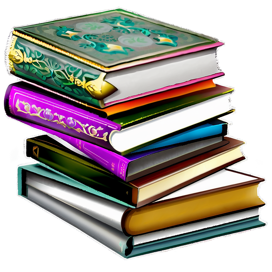 Stack Of Craft Books Png Fbe PNG image