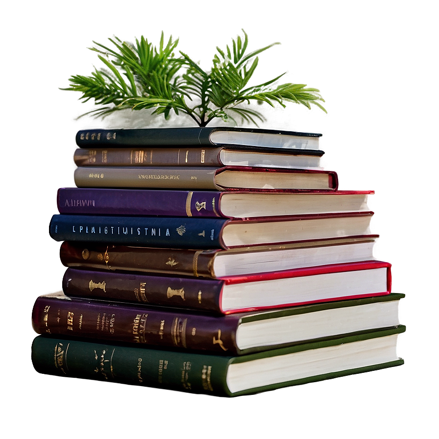 Stack Of Novels Png Dvo PNG image