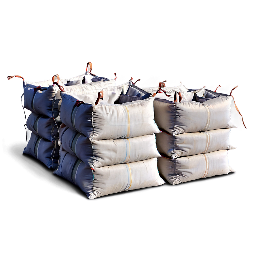 Stackable Sandbags For Barrier Png Ojv46 PNG image