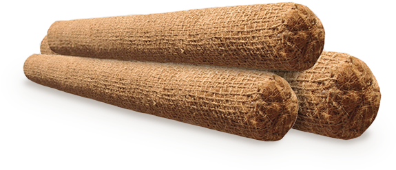 Stacked Biomass Briquettes PNG image