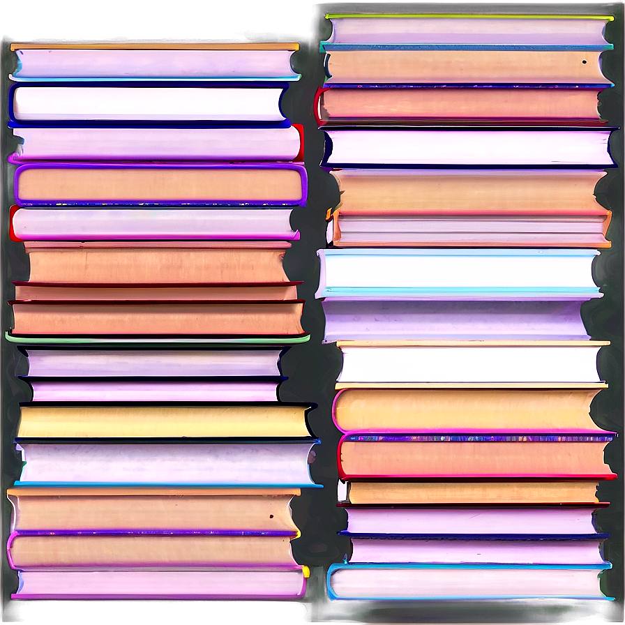 Stacked Business Books Png Tie PNG image