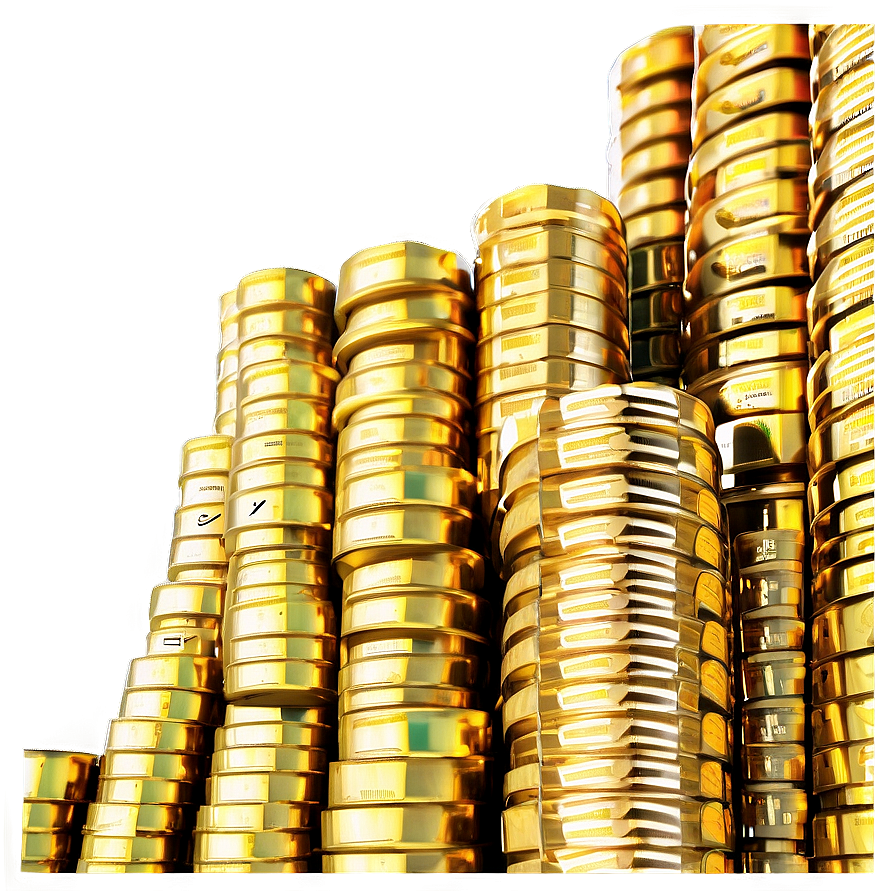 Stacked Gold Coins Png 45 PNG image