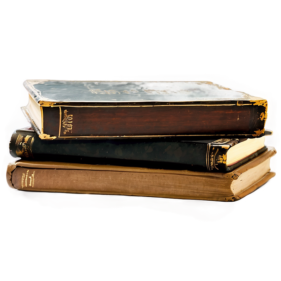 Stacked Old Books Png Rlg18 PNG image