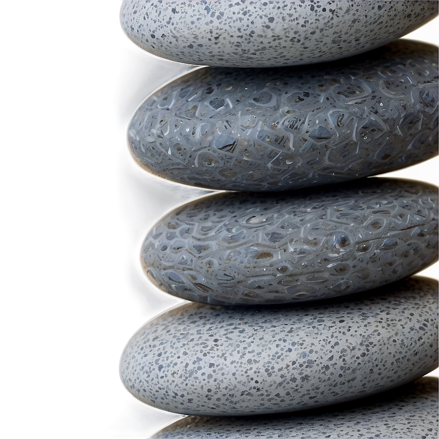 Stacked Zen Rocks Png 05032024 PNG image